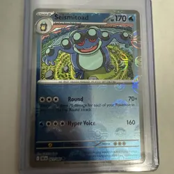 Seismitoad - 021/086 - Pokeball Holo - Black Bolt - Pokemon Card - NM/M - Image 2