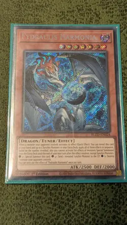 Fydraulis Harmonia BLZD-EN024 Secret Rare Near Mint Yu-Gi-Oh! - Image 1