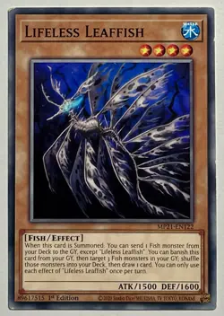 Lifeless Leaffish MP21-EN122 (MP) Common 1st Edition YuGiOh! TCG - Image 1
