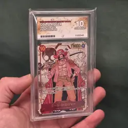 Gol.D.Roger OP09-118 SEC One Piece English Ace gem mint 10 perfect sub - Image 1