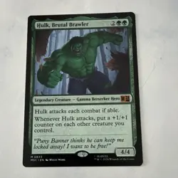 Wizards of the Coast Hulk, Brutal Brawler Legendary Creature Green 0833 2026 EN - Image 1