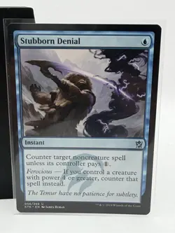 Stubborn Denial - Khans of Tarkir: #56, Magic: The Gathering 1708 - Image 1