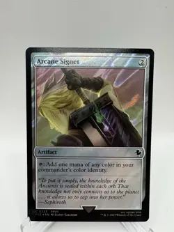 Arcane Signet 333 Surge FOIL NM FINAL FANTASY VII FFVII Magic the Gathering MTG - Image 1