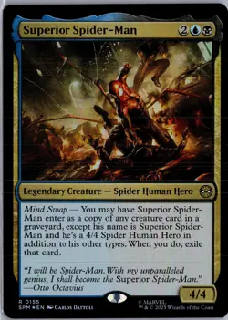 Superior Spider-Man 155 MTG Marvel's Spider-Man FOIL NM/M - Image 1