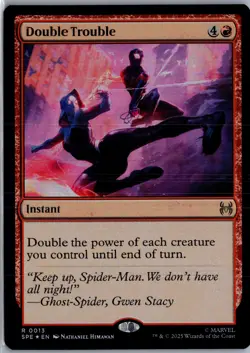 Double Trouble 13 MTG Marvel's Spider-Man: Eternal-Legal FOIL NM/M - Image 1