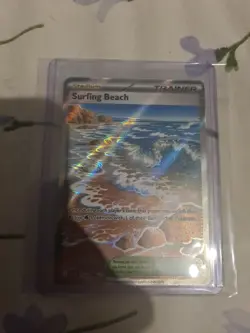 Pokemon TCG Chaos Rising Surfing Beach 114/086 Ultra Rare Trainer Card NM - Image 1