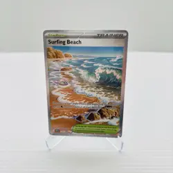 Surfing Beach Full Art - 114/086 - Chaos Rising - Pokemon Card - Image 1