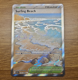 Pokemon TCG Surfing Beach Trainer 114/086 Chaos Rising - Image 1