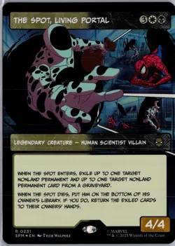 The Spot, Living Portal (Borderless) 231 MTG Marvel's Spider-Man FOIL NM/M - Image 1
