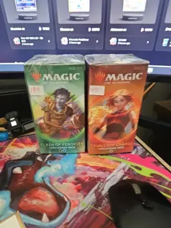 MTG Challenger Decks 2020 Flash Of Ferocity, Cavalcade Charge. Sealed - Image 1