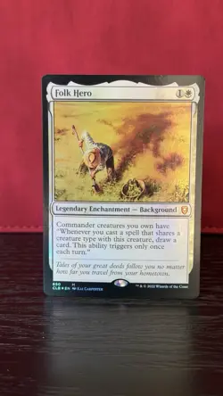 Folk Hero Commander Legends: Battle for Baldur's Gate Foil - Image 1