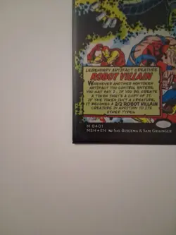 Ultron, Artificial Malevolence (Borderless) (0401) Marvel Super Heroes Foil - Image 3