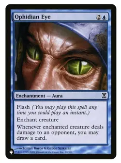 1x MTG Ophidian Eye - List Enchantment! NM Mint - Image 1