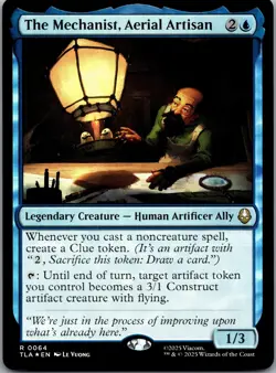 The Mechanist, Aerial Artisan 64 Foil Avatar: The Last Airbender MTG NM - Image 1