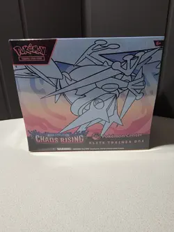 Chaos Rising POKEMON CENTER Exclusive Elite Trainer Box ETB New Factory Sealed - Image 1