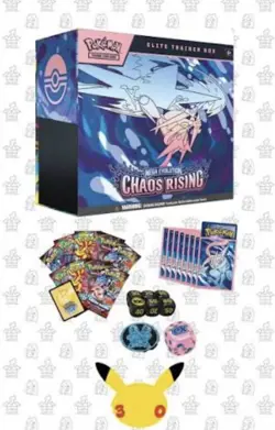Pokemon TCG Chaos Rising Elite Trainer Box Factory Sealed Brand New ETB - Image 1