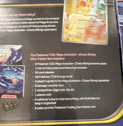 Pokemon TCG Chaos Rising Elite Trainer Box Factory Sealed Brand New ETB - Image 5