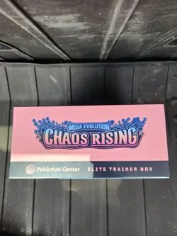 Pokemon Chaos Rising Pokemon Center ETB Elite Trainer Box Factory Sealed New - Image 5
