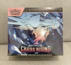 Pokemon TCG Chaos Rising Elite Trainer Box ETB Factory Sealed Brand New - Image 1