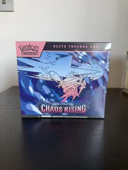 Pokemon TCG Chaos Rising ETB Elite Trainer Box Brand New Factory Sealed - Image 1
