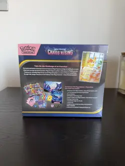 Pokemon TCG Chaos Rising ETB Elite Trainer Box Brand New Factory Sealed - Image 2