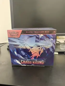 Pokemon TCG Chaos Rising ETB Elite Trainer Box New Factory Sealed X4 AVAILABLE - Image 1