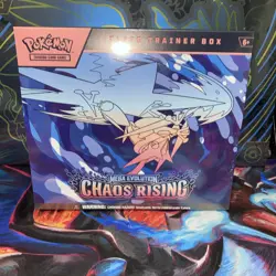 Pokemon TCG Chaos Rising ETB Elite Trainer Box Factory Sealed Brand New tiny rip - Image 1