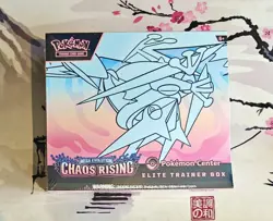 Chaos Rising Pokemon Centre Elite Trainer Box (ETB) New Factory Sealed In-hand - Image 1