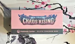 Chaos Rising Pokemon Centre Elite Trainer Box (ETB) New Factory Sealed In-hand - Image 5