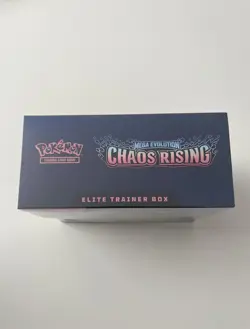 Pokemon TCG: Chaos Rising Elite Trainer Box (ETB). New & Factory Sealed - Image 5