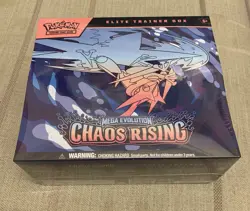 Pokemon TCG: Chaos Rising ETB (Elite Trainer Box) NEW AND FACTORY SEALED IN HAND - Image 1