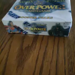 DC OverPower Card Game CCG Batman Superman Box Booster Packs SEALED Brand New - Image 4