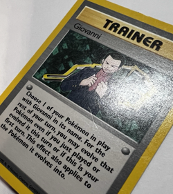Giovanni 104/132 Pokemon Card 2000 Gym Challenge LP/MP - Image 4