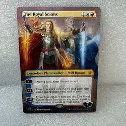 The Royal Scions MTG Throne of Eldraine Mythic Borderless Near-Mint x1 HS1 - Image 1