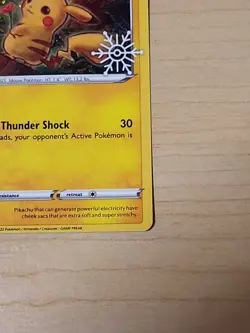 Pikachu SWSH153 SWSH Promo Cards 2022 Holo Promo EN 60 HP - Image 5