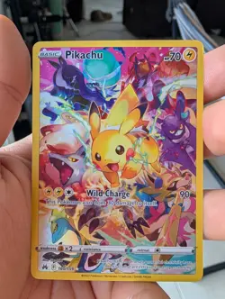 ✨Crown Zenith Pikachu Full Art Secret Rare Card 160/159✨ - Image 1