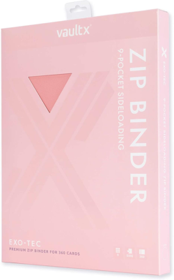 Vault X 9 Pocket Zip Binder, 360 Cards, Exo-Tec Material, 20 Side-Loading Pages 7445001516588 - Image 2