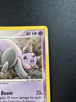 Grumpig 6/97 Dragon Holo Rare Stage 1 80 HP English Pokemon TCG Card - Image 5