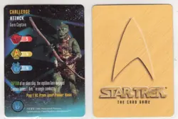 Promo CCG- Star Trek The Card Game (1996) Gorn Captain - Image 1