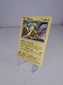 Raikou 55/162 Cosmos Holo XY Breakthrough 2015 Pokemon Card. Pack Fresh. - Image 3