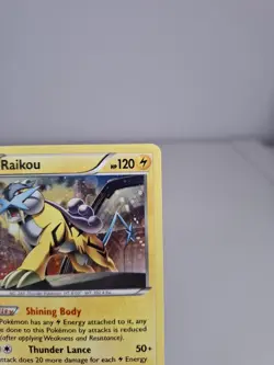 Raikou 55/162 Cosmos Holo XY Breakthrough 2015 Pokemon Card. Pack Fresh. - Image 5