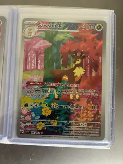 Deerling 165/162 & Sawsbuck 166/162 Temporal Forces Pokemon Pair TWO CARDS NM - Image 4
