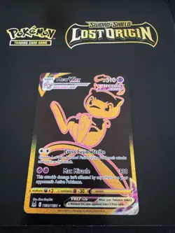 Mew VMAX Gold Secret Rare Trainer Gallery POKEMON CARD LOST ORIGIN - TG30/TG30 - Image 1