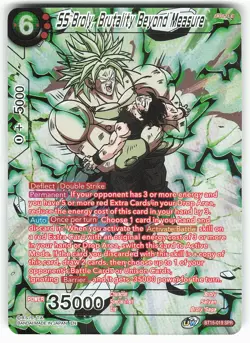 SS Broly, Brutality Beyond Measure BT15-019 SPR Dragon Ball Super Card - Image 2