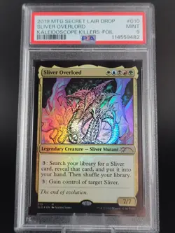 MTG - Sliver Overlord - Secret Lair Drop Series - 10 - Foil Mythic - PSA 9 Mint - Image 3