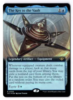 The Key To The Vault NM* FOIL EXTENDED Outlaws Of Thunder Junction -UnltdCards - Image 1