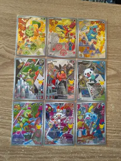 Pokemon First Partner Illustration Collection Series 2 Complete Set Of 9 Cards - Image 2