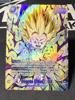 Dragon Ball Super Card Game - FP-041 PR - Vegeta (Mini): DA (Top 8 Alt Art) - Image 1