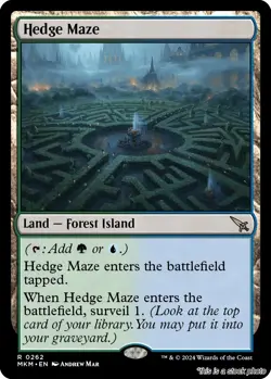 MTG Hedge Maze [MKM - 262] NM - Image 1