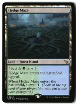 MTG Hedge Maze [MKM - 262] NM - Image 2